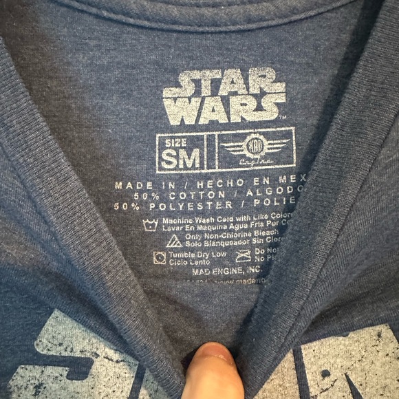 Star Wars Blue Graphic Tee - Picture 3 of 4